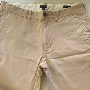 Men’s J Crew Flex Chino Pant Straight Fit, Khaki, sz 30/30
